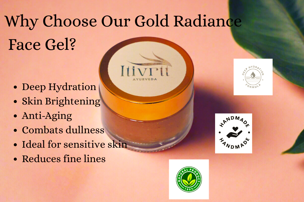 Gold Radiance Face Gel| For Glowing & Radiant skin|